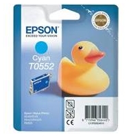 Tusz Epson T0552   do Stylus  Photo R-240/245, RX-425/520 | 8ml |  cyan