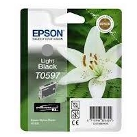 Tusz  Epson T0597 do Stylus Photo  R2400 | 13ml I   light black