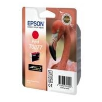 Tusz Epson T0877 do Stylus Photo R1900 | 11,4ml | red