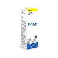 Butelka z tuszem Epson T6734 do L800, L1800 | 70ml |  yellow