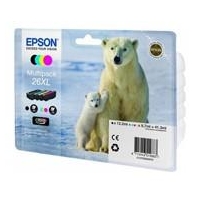 Zestaw tuszy Epson T2636 do XP-600/700/800  |41,3ml |  CMYK