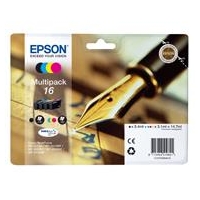 Zestaw tuszy Epson T1626 do WF-2010/2510/2520/2530 | 14,7ml | CMYK