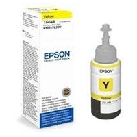 Butelka z tuszem Epson T6644 do L-100/200/210/300/355/550  | 70ml | yellow