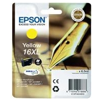 Tusz Epson T1634 XL do WF-2520NF/2530WF/2510WF | 6.5ml | yellow