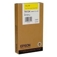 Tusz Epson T6124   do  Stylus  Pro 7400/9400 | 220ml |   yellow