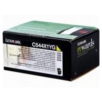 Kaseta z tonerem Lexmark do C-544/546 | zwrotny | 4 000 str. | yellow-3787590