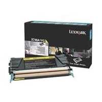 Kaseta z tonerem Lexmark do X-746/748 | zwrotny | 7 000 str. | yellow-3787726