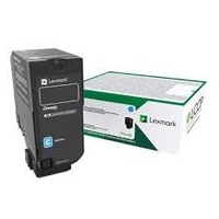 Kaseta z tonerem Lexmark 75B20C0 do CS/CX727/CS728 | zwr | 10 000 str. | cyan-3787812