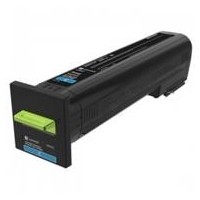 Kaseta z tonerem Lexmark 72K2XCE do CS820 | korporacyjny | 22 000 str. | cyan-3787831