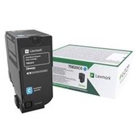 Kaseta z tonerem Lexmark 73B20C0 do CS827de | zwrotny | 15 000 str. | cyan-3787833