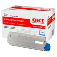 Toner Oki do C-5850/5950, MC560 | 6 000 str. | cyan-3787992