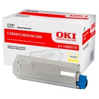 Toner Oki do C-5850/5950, MC560 | 6 000 str. | yellow-3787994