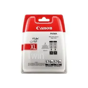 Zestaw dwóch tusz Canon PGI-570PGBK XL do Pixma MG-5750/6850 | 2 x 22ml | black