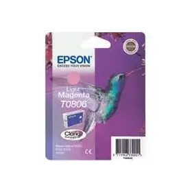 Tusz Epson T0806 do Stylus Photo R-265/285/360 RX560 | 7,4ml | light magenta