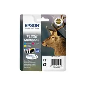 Zestaw tuszy Epson T1306 do Stylus BX-525WD/535WD, SX620FW | 3x 10,1ml | CMY