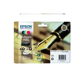 Tusz Epson T1636 XL do WF-2520NF/2530WF/2510WF |12.9(BK), 3 x 6.5ml(COL) | CMYK