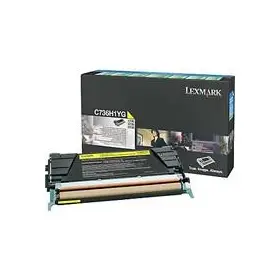 Kaseta z tonerem Lexmark do C736 | zwrotny | 10 000 str. | yellow-3787618