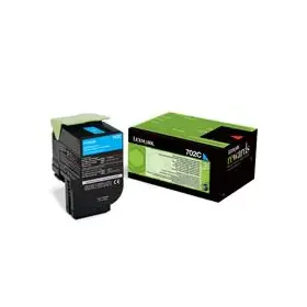 Kaseta z tonerem Lexmark 702C do CS-310/410/510 | zwrotny | 1 000 str. | cyan-3787684