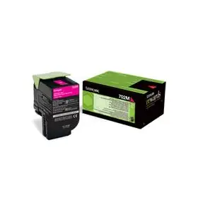 Kaseta z tonerem Lexmark 702M do CS-310/410/510 | zwrotny | 1 000 str. | magenta-3787686