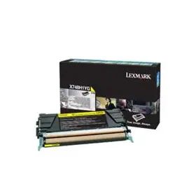 Kaseta z tonerem Lexmark do X748 | zwrotny | 10 000 str. | yellow-3787744