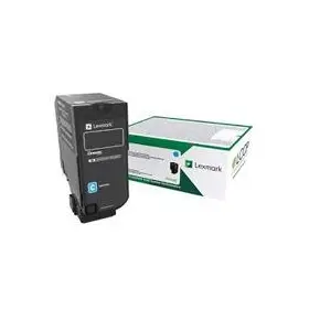 Kaseta z tonerem Lexmark 75B20C0 do CS/CX727/CS728 | zwr | 10 000 str. | cyan-3787812