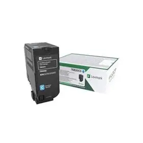 Kaseta z tonerem Lexmark 73B20C0 do CS827de | zwrotny | 15 000 str. | cyan-3787833