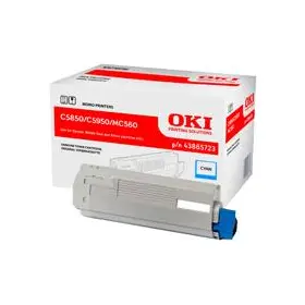 Toner Oki do C-5850/5950, MC560 | 6 000 str. | cyan-3787992