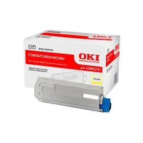 Toner Oki do C-5850/5950, MC560 | 6 000 str. | yellow-3787994