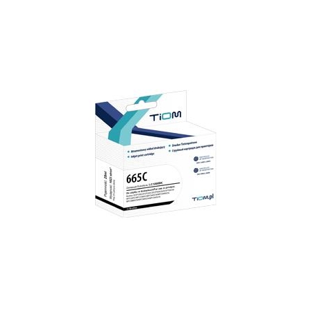 Tusz Tiom do HP 655C | CZ110AE | 600 str. | cyan