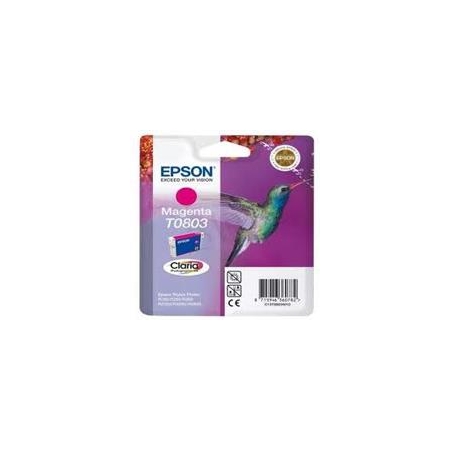 Tusz Epson T0803  do Stylus Photo R-265/285/360 RX560  | 7,4ml | magenta