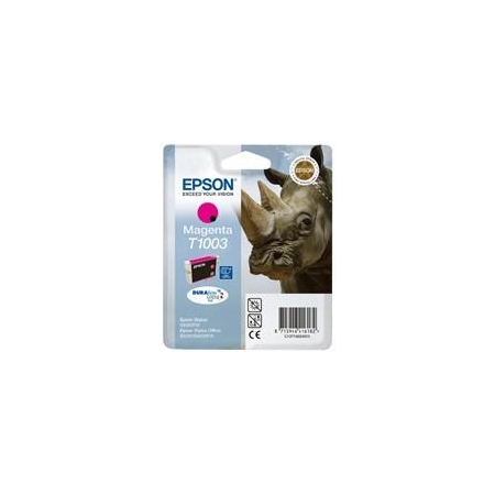 Tusz Epson T1003 do EpsonStylus Office BX6000FW SX-510W/515W | 11,1ml | magenta