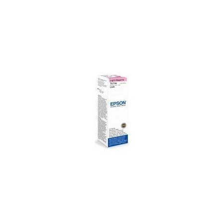 Butelka z tuszem  EpsonT6736 do  L800, L1800 | 70ml |  light magenta