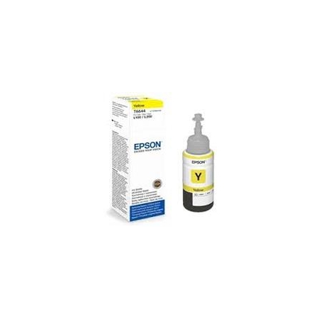 Butelka z tuszem Epson T6644 do L-100/200/210/300/355/550  | 70ml | yellow