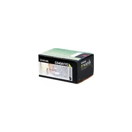 Kaseta z tonerem Lexmark do C540/543/544/546 | zwrotny | 1 000 str. | yellow-3787599