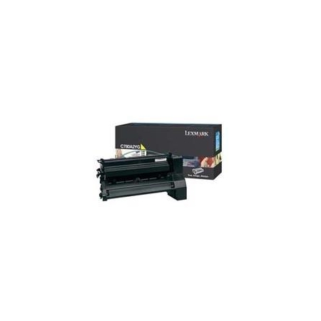 Kaseta z tonerem Lexmark do C782 | zwrotny | 15 000 str. | yellow-3787608