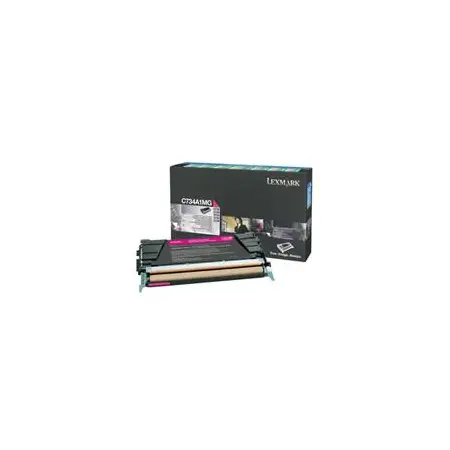 Kaseta z tonerem Lexmark do C-734/736 | zwrotny | 6 000 str.| magenta-3787624