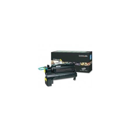 Kaseta z tonerem Lexmark do C792, X792 | zwrotny | 6 000 str. | yellow-3787711