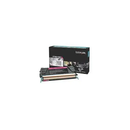 Kaseta z tonerem Lexmark do X-746/748 | zwrotny | 7 000 str. | magenta-3787727