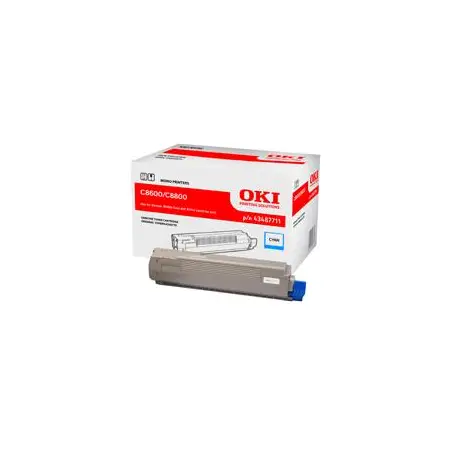 Toner Oki do C-8600/8800 | 6 000 str. | cyan-3787981