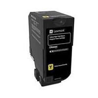 Kaseta z tonerem Lexmark do CX725de | zwrotna | 16 000 str. | YELLOW-3899874