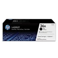 Zestaw dwóch tonerów HP 36A do LaserJet P1505, M1120/1522 | 2x2 000 str. | black-4164330