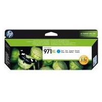 Tusz HP 971XL do Officejet Pro X451DW/476DW/551DW/576DW | 6 600 str. | cyan