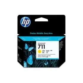 Zestaw trzech tuszy HP 711 do Designjet T120/520 | 3 x 29ml | yellow-4164802