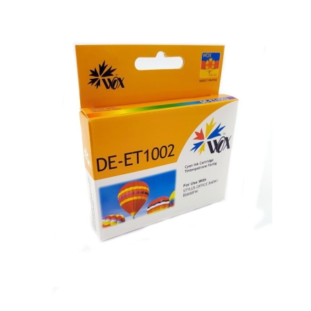 Tusz Wox Cyan EPSON T1002 zamiennik C13T10024010