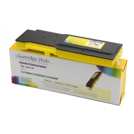 Toner Cartridge Web Yellow Dell 3760 zamiennik 593-11120 -4426399