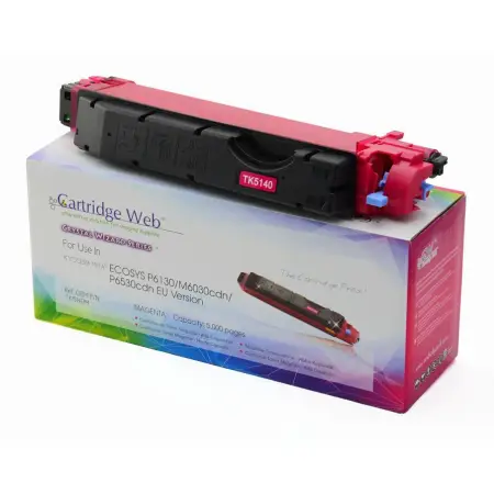 Toner Cartridge Web Magenta Kyocera TK5140 zamiennik TK-5140M -4426455