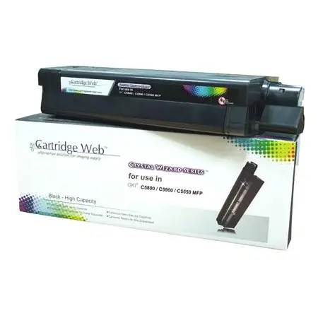 Toner Cartridge Web Black OKI C5800 zamiennik 43324424 -4426550