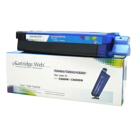 Toner Cartridge Web Cyan OKI C8600/C8800 zamiennik 43487711 -4426583