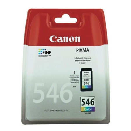 Tusz  Canon  CL546 do Pixma MG-2450/2550 | 180 str.|  CMY