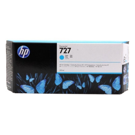 Tusz HP 727 do Designjet T920/1500/2500 | 300ml | cyan-4453251